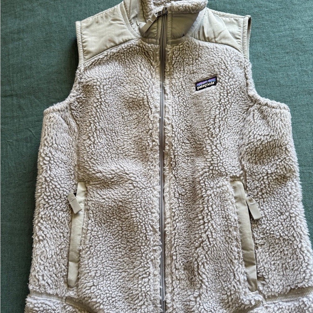 PATAGONIA Classic Retro X Zip Synchilla Fleece Vest Small